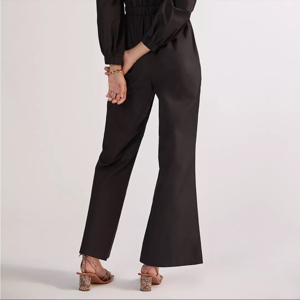 NWT Anthropologie Mare Mare Black Off-the-Shoulder Belted Jumpsuit Size S - Picture 3 of 12